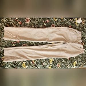 Ladies' business pants, khaki, xs, elastic waist